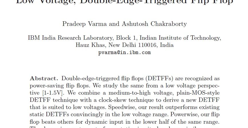 Double-Edge-Triggered